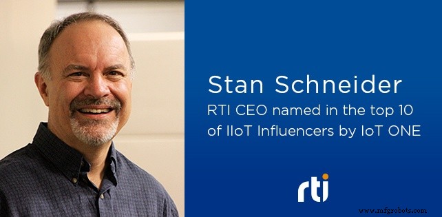 RTI CEO Stan Schneider Ranks #8 Among Top 100 IIoT Influencers