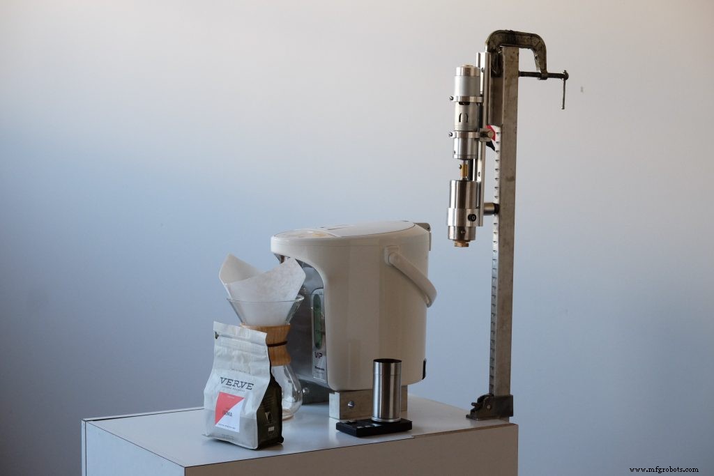 Custom Shop-Built Electric Coffee Grinder – Engineering a Precise Grind