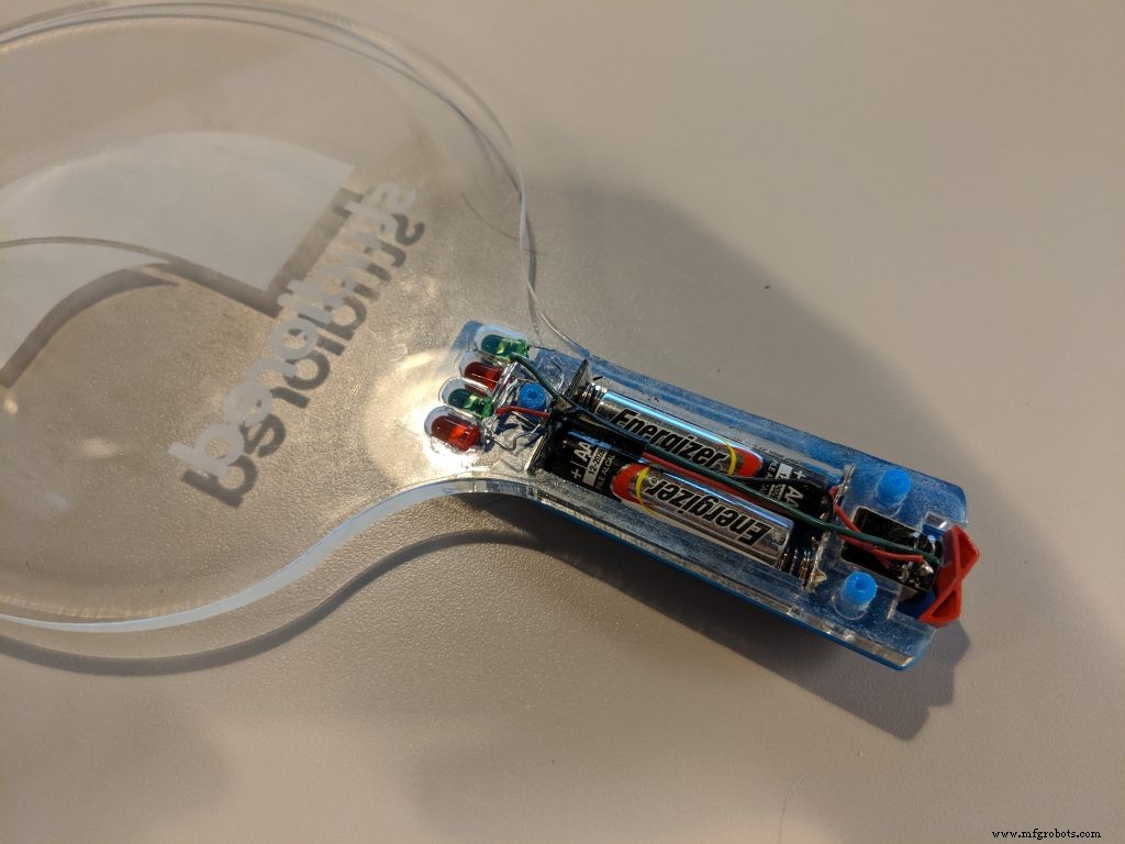 How We Created an Edge‑Lit LED Ping‑Pong Paddle