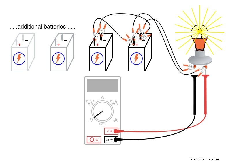 Optimizing Battery Performance: Parallel & Series‑Parallel Configurations for High‑Load Lamps