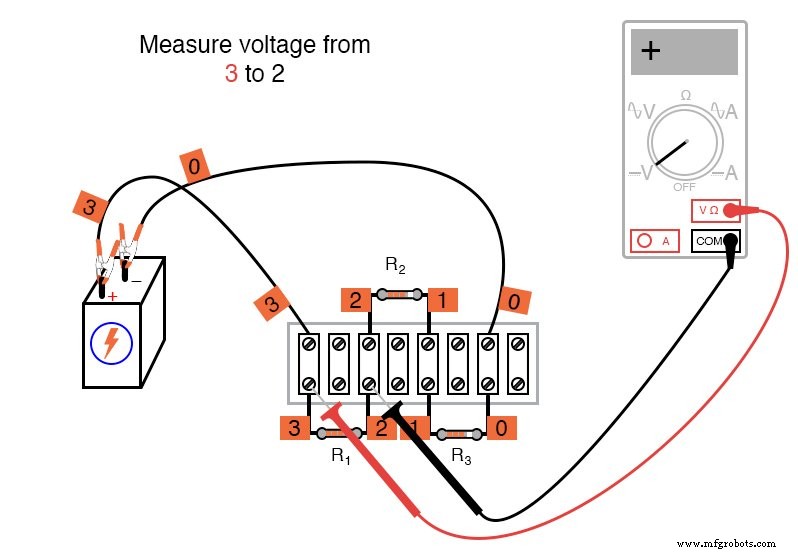 Voltage Divider Lab: Design, Measurement, and Kirchhoff’s Voltage Law Verification