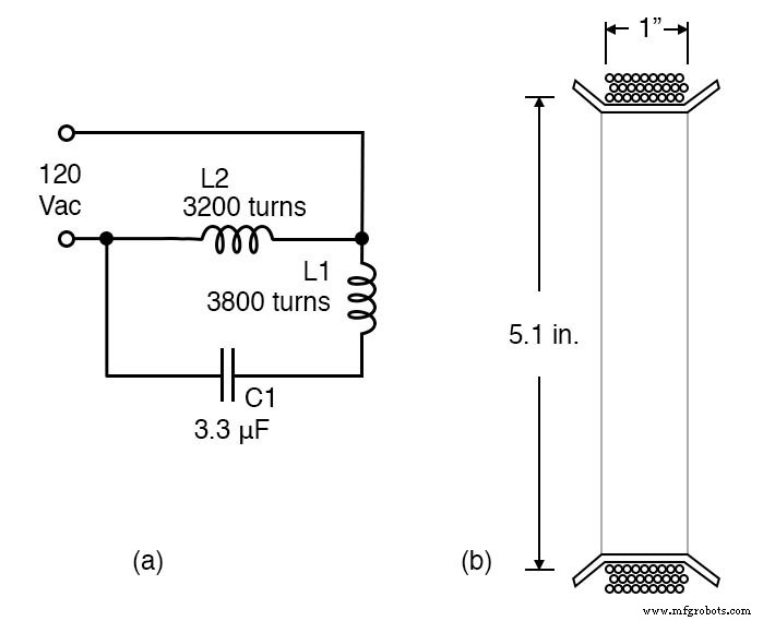 Build a Large-Scale AC Permanent Split‑Capacitor Induction Motor