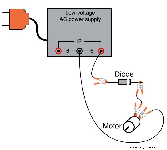 Half‑Wave Rectifier Experiment: Build, Measure, and Simulate a Simple AC‑to‑DC Motor Circuit
