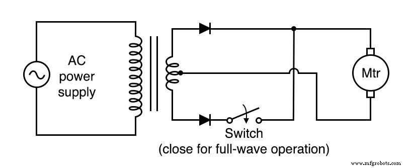 Full‑Wave Center‑Tap Rectifier: Design, Measurement, and Simulation