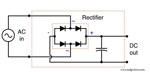Constructing a Reliable Low‑Voltage AC/DC Power Supply: Bridge Rectifier & Capacitive Filter