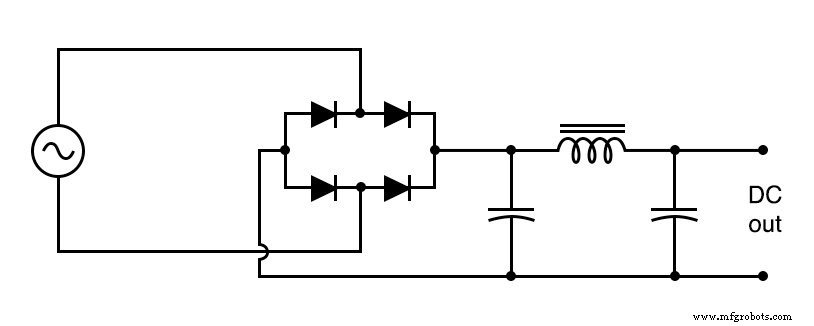 Constructing a Reliable Low‑Voltage AC/DC Power Supply: Bridge Rectifier & Capacitive Filter
