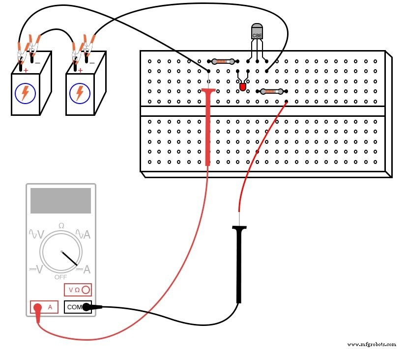 Using a Transistor as an Electrically Controlled Switch