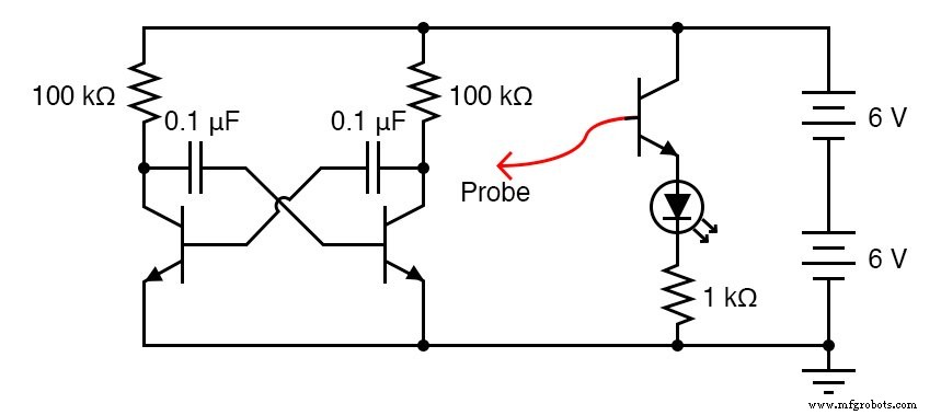 Build a Low‑Frequency Astable Multivibrator Audio Oscillator with Discrete Transistors