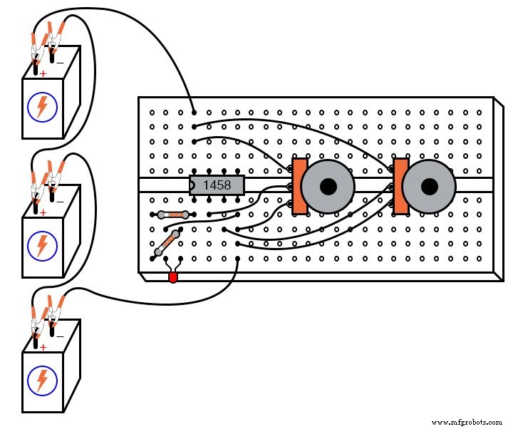 Voltage Comparator Circuit – Build and Test with a Dual Op‑Amp