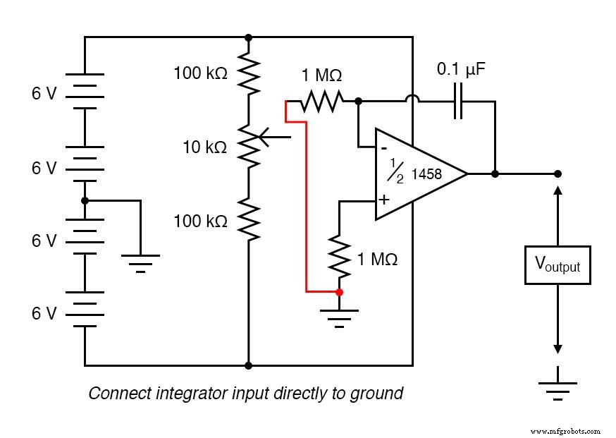 Precision Op‑Amp Integrator Lab: Bias‑Current Compensation & Analog Computation