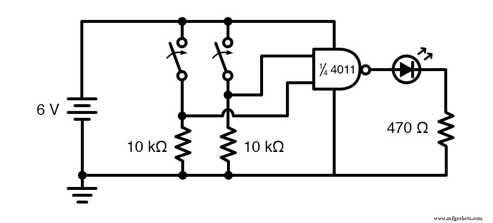 Designing and Verifying a Basic NAND Gate Circuit with the 4011 IC