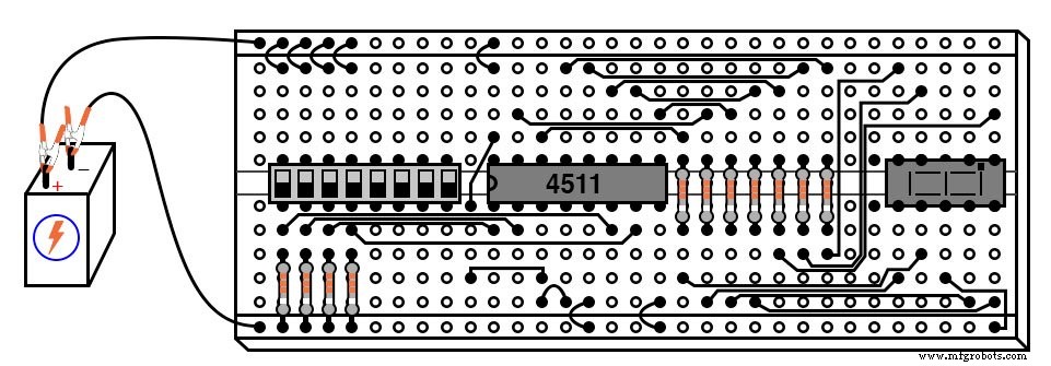 Using the 4511 7‑Segment Decoder: A Practical BCD Display Tutorial