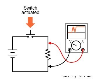 Eliminating Contact Bounce in Mechanical Switches