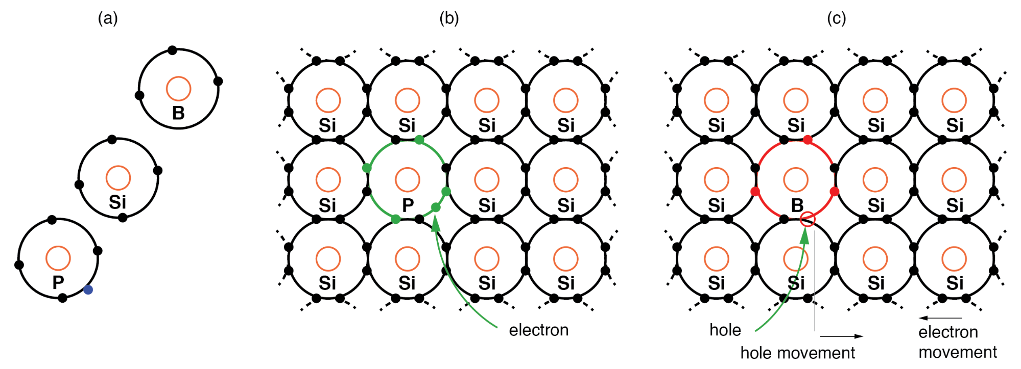 Understanding Electrons, Holes, and Doping in Semiconductors