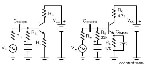 Precision Transistor Biasing: Calculating Resistors for Stable Amplifier Performance