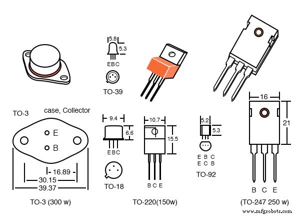Essential Transistor Ratings and Package Types for Bipolar Junction Transistors