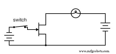 Using a Junction Field‑Effect Transistor (JFET) as a Low‑Power On/Off Switch