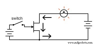 Using a Junction Field‑Effect Transistor (JFET) as a Low‑Power On/Off Switch