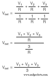 Passive Averager and Op‑Amp Summer Circuits: From Averaging to Addition