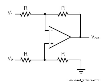 Designing a Practical Differential Amplifier with Controlled Gain