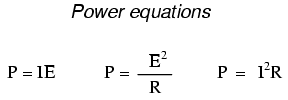 Calculating Electrical Power: Voltage, Current, and Resistance Explained