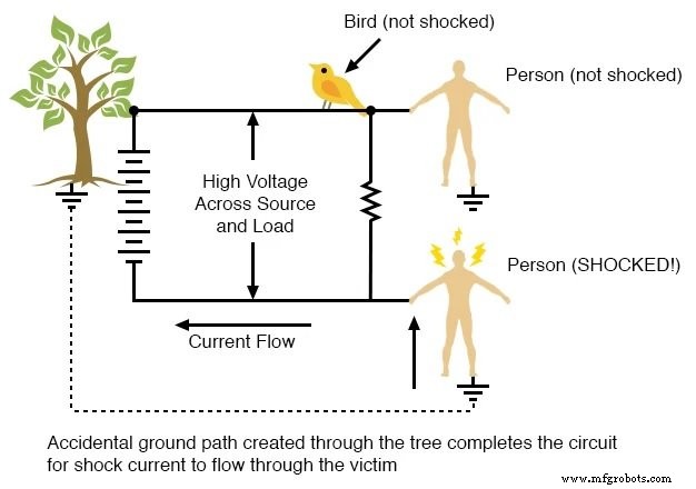 Why Grounding Matters: Preventing Shock from a Single Wire