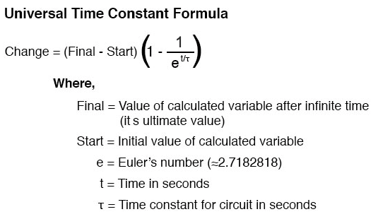 Calculating Voltage and Current in Reactive DC Circuits