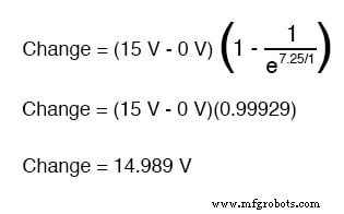 Calculating Voltage and Current in Reactive DC Circuits