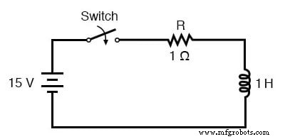 Calculating Voltage and Current in Reactive DC Circuits