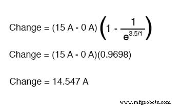 Calculating Voltage and Current in Reactive DC Circuits
