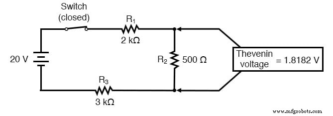 Analyzing Complex RC Circuits Using Thevenin’s Theorem