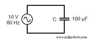 AC Capacitor Circuits: Capacitive Reactance, Phase Shift, and Power Behavior