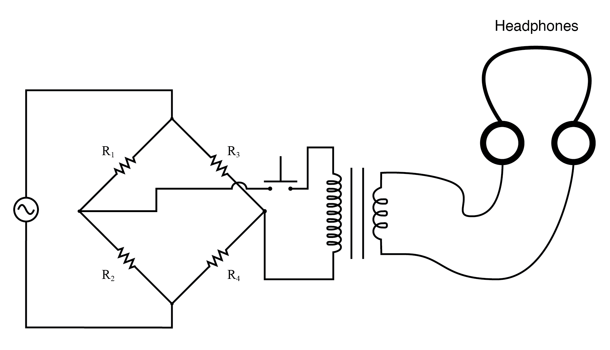 AC Bridge Circuits: Precise Impedance Measurement with Balanced Ratios