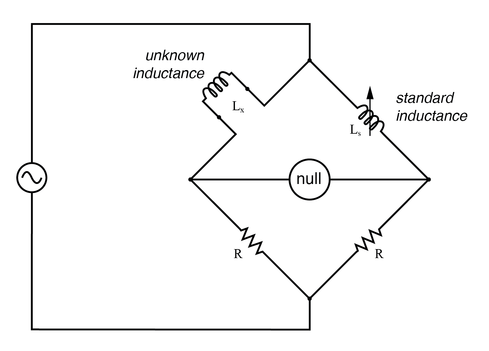 AC Bridge Circuits: Precise Impedance Measurement with Balanced Ratios