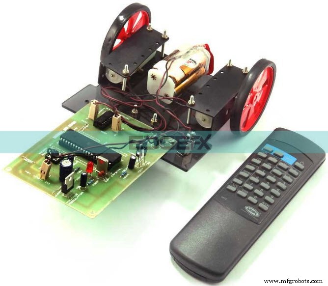 Build a Wireless IR‑Sensor‑Driven Robotic Vehicle