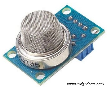 MQ135 Alcohol Sensor Circuit, Working Principle & Applications