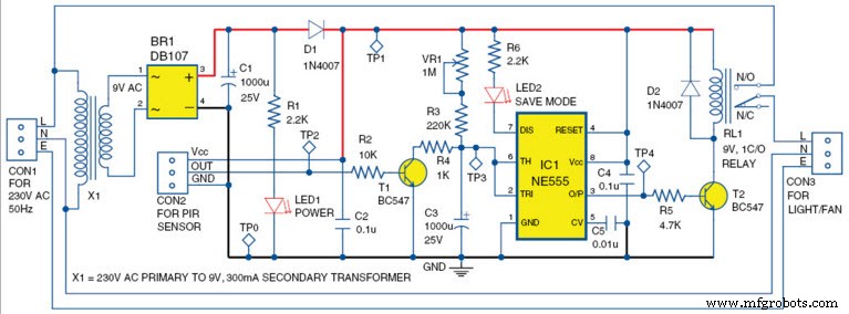 Passive Infrared Sensor Power‑Saver Circuit: Design, Operation, and Applications