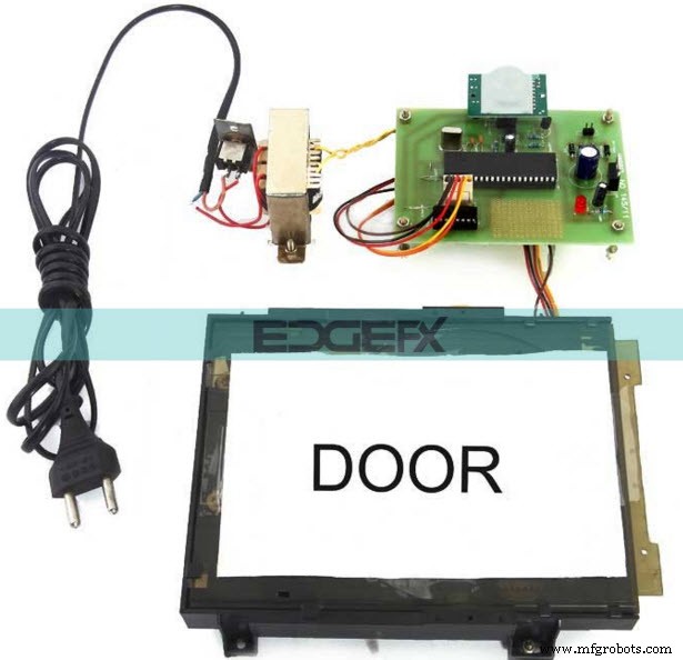 PIR Sensor–Driven Automatic Door Opening System: Circuit, Working & Applications