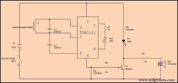 Inductive Proximity Sensor: Circuit Design, Functionality, and Practical Applications