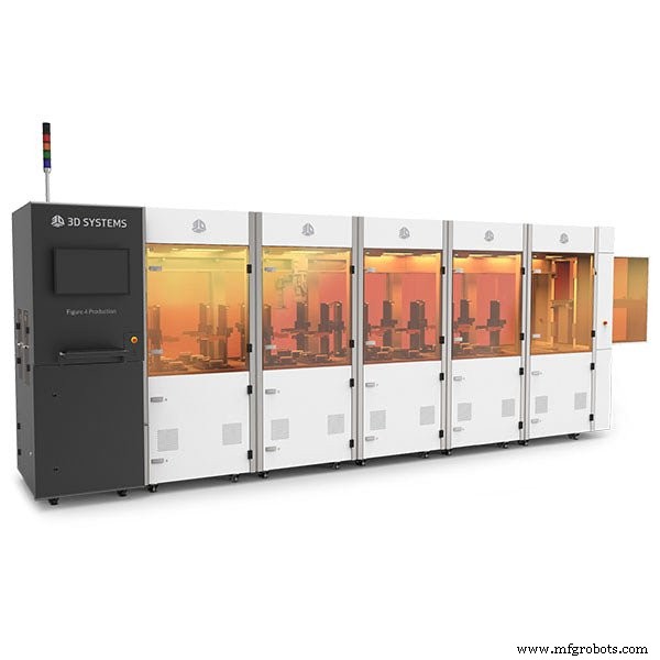 3D Systems Figure 4 Production – High‑Volume Resin 3D Printing Solution