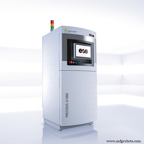 EOS Precious M 080 – High‑Definition 3D Metal Printer for Jewelry & Watchmaking