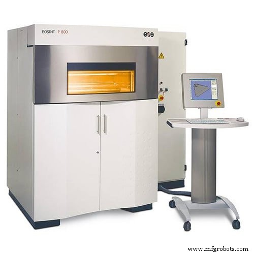 EOS P 800 High‑Temperature Laser Sintering 3D Printer – Specifications & Applications
