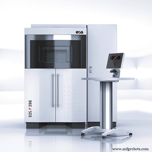 EOS P 396 SLS 3D Printer – High‑Performance Tool‑Free Manufacturing for Prototypes and Production Parts