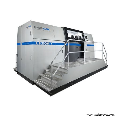 Concept Laser X LINE 2000R – High‑Performance Metal 3D Printer for Aerospace, Automotive, and Mining