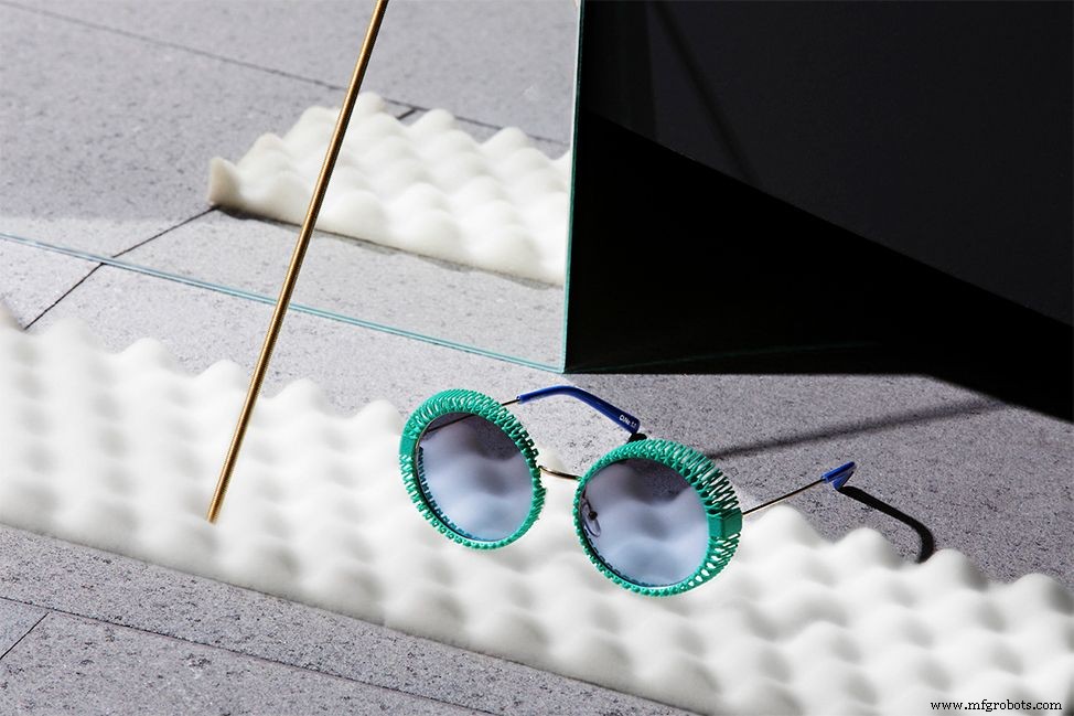 Safilo Transforms Eyewear into Wearable Sculptures with 3D-Printed OXYDO Collection
