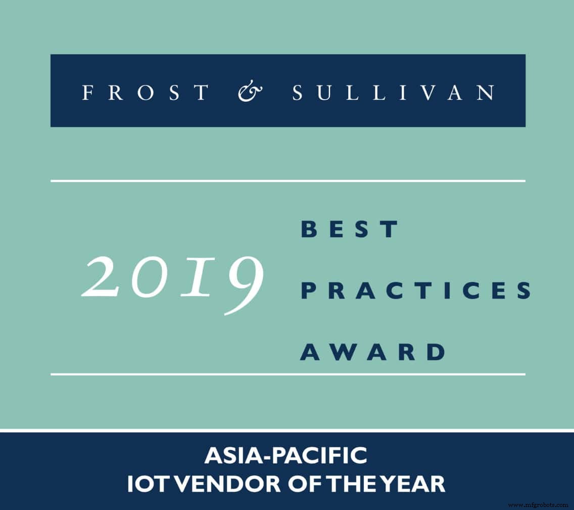 Bosch Named 2019 Asia Pacific IoT Vendor of the Year
