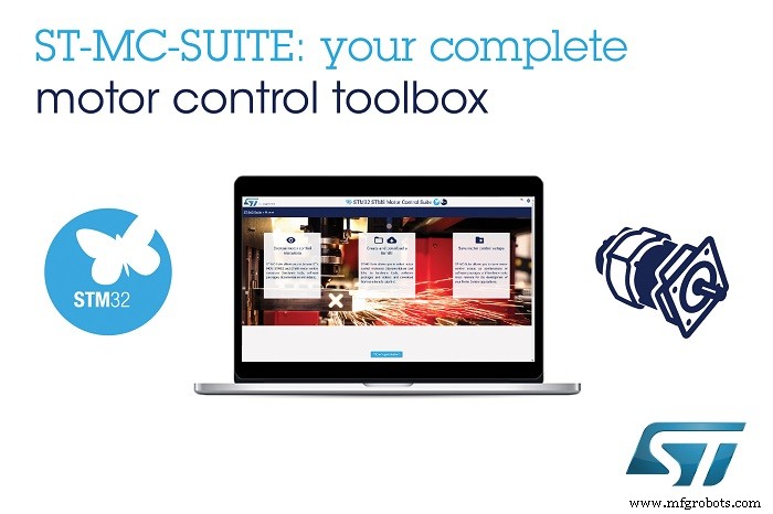 STMicroelectronics Unveils ST-MC-SUITE: One-Stop Digital Platform for STM32/STM8 Motor‑Control Design