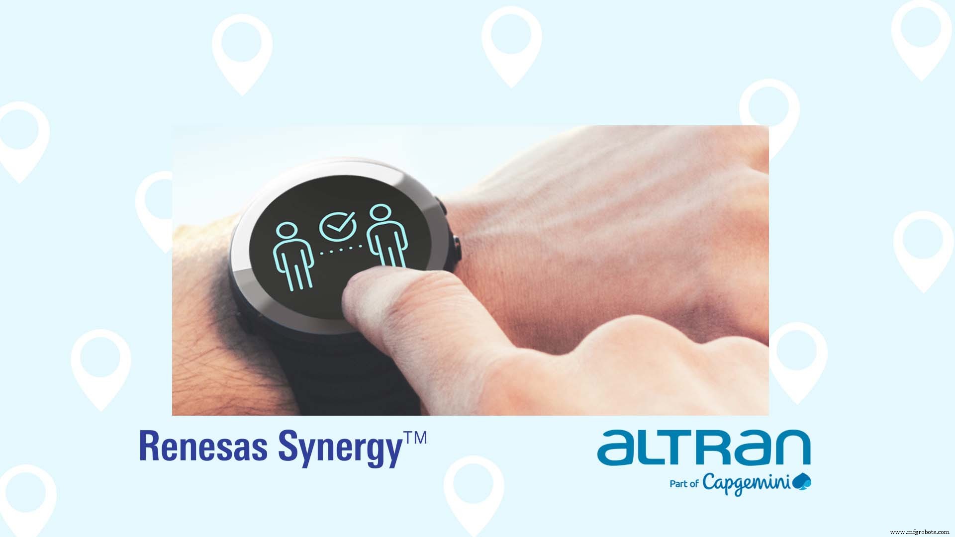Renesas & Altran Release First Low‑Rate‑Pulse UWB Wristwatch for Social Distancing