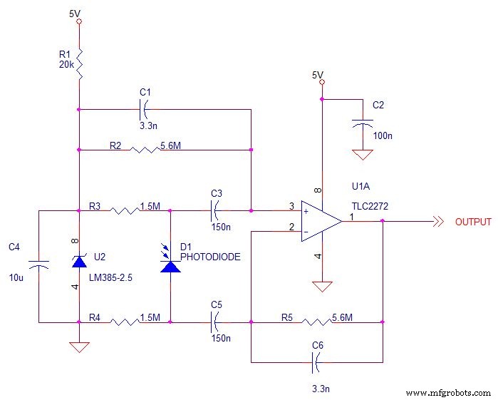 How an AC‑Coupled Transimpedance Amplifier Eliminates Ambient‑Light Noise in Green‑LED Heart‑Rate Sensors