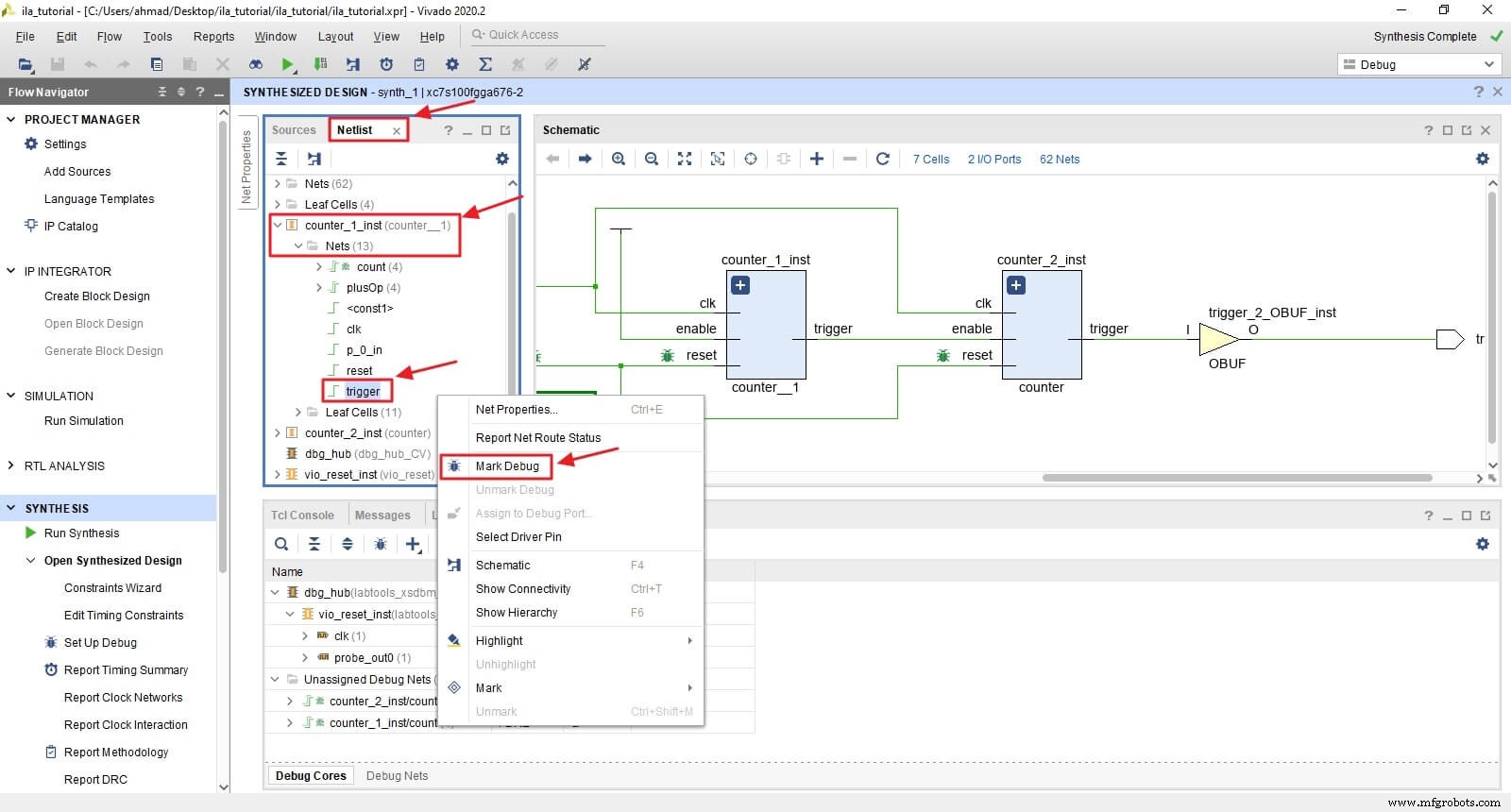 Mastering Xilinx Vivado: Integrated Logic Analyzer (ILA) & Virtual Input/Output (VIO) Debugging